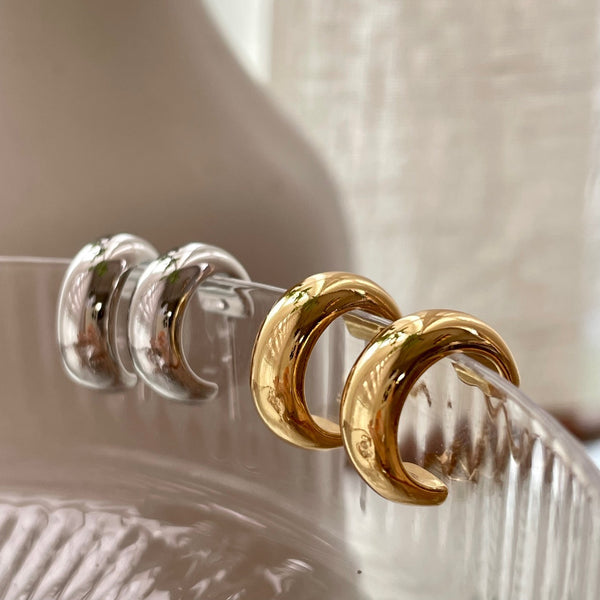 French Hoop Earrings